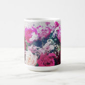 Personalized Rose Mosaic Coffee/ Tea Mug コーヒーマグカップ (中央)