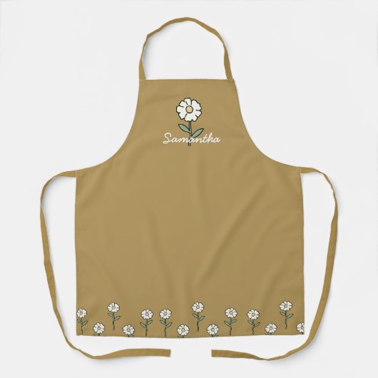 Personalized Rustic Farmhouse Apron for Kitchen  エプロン (正面)
