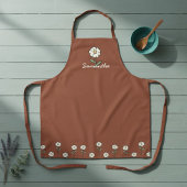 Personalized Rustic Farmhouse Apron for Kitchen エプロン