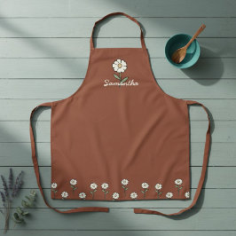 Personalized Rustic Farmhouse Apron for Kitchen  エプロン