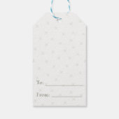 Personalized Rustic Wildflower Meadow "Handpicked" ギフトタグ (裏面)