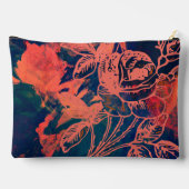 Personalized Rusty Rose Monogram アクセサリーポーチ (裏面)