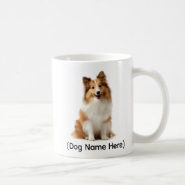 Personalized Sable Sheltie “I Own You” コーヒーマグカップ