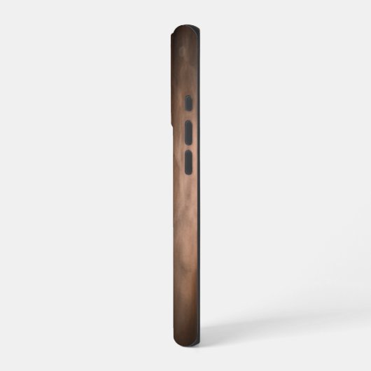 Personalized Sable Sheltie Portrait iPhoneケース (左側面)