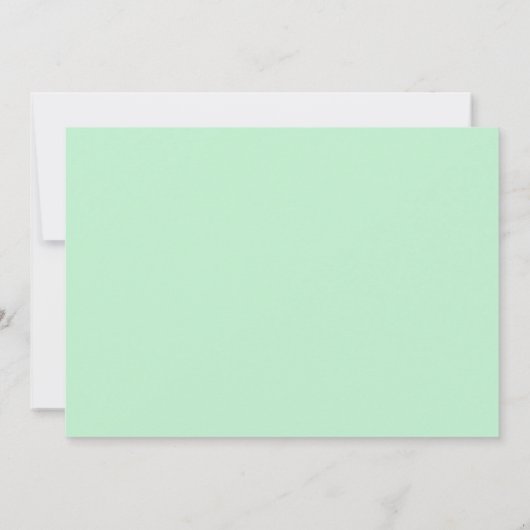 Personalized Safari Animals Baby Shower Note Card ノートカード (裏面)