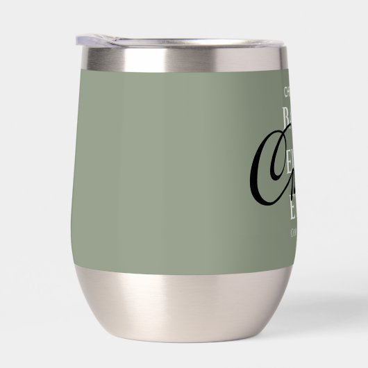 Personalized Sage Green Bachelorette Crew Party  (右面)