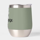 Personalized Sage Green Bachelorette Crew Party  (左面)