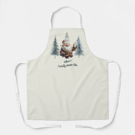 Personalized Santa Apron エプロン