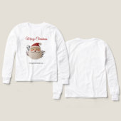 Personalized Santa Christmas  – Family Name (デザイン 正面＆背面)