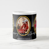Personalized Santa Claus Christmas Mug ジャンボコーヒーマグカップ (正面)