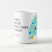 Personalized Santa's Respiratory Care Specialist コーヒーマグカップ (中央)