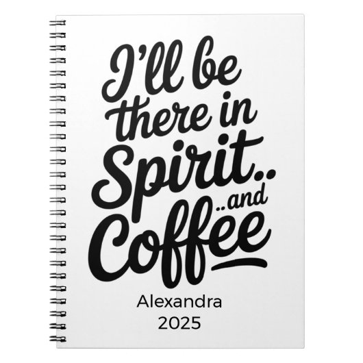 Personalized Sarcastic Coworker Gift ノートブック (正面)