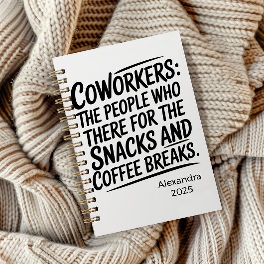 Personalized Sassy Workplace Humor ノートブック