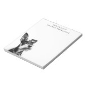 Personalized Schnauzer ノートパッド (回転)