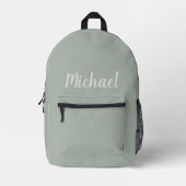 personalized school bags with names for children  プリントバックパック (正面)