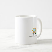 Personalized School Bus Driver Appreciation Gift コーヒーマグカップ (正面右)