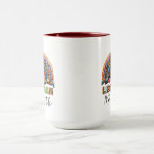 Personalized School Librarian Day | Custom Name  マグカップ (中央)