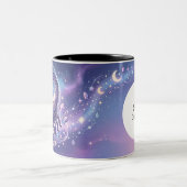 Personalized Scorpio Zodiac Mug ツートーンマグカップ (中央)