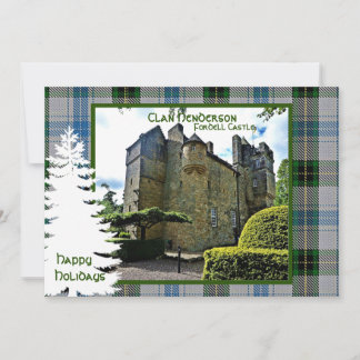 Personalized Scottish Clan Henderson Tartan シーズンカード