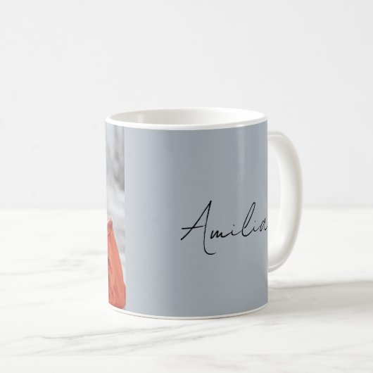 Personalized Script Mug for Her コーヒーマグカップ (正面右)