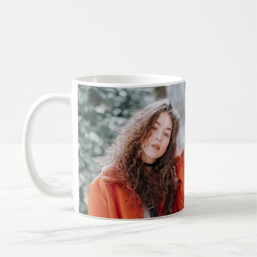 Personalized Script Mug for Her コーヒーマグカップ (左)