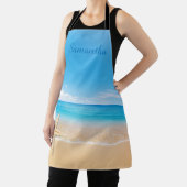Personalized Seaside Beach Apron エプロン (インサイチュ)