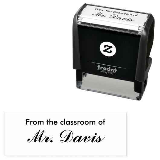 Personalized Self-Inking Stamp セルフインキングスタンプ (インサイチュ)