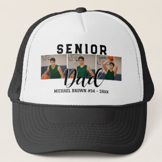 Personalized Senior Night Basketball Dad Gift キャップ