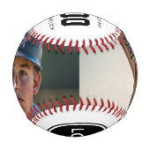 Personalized Senior Night Party Players Keepsake 野球ボール (正面)