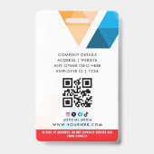 Personalized Service Dog バッジ (裏面)