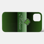 Personalized Shamrock Gem iPhone 13 Case Case-Mate iPhoneケース (裏面 (横))