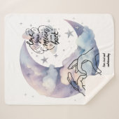 Personalized Sherpa Blanket シェルパブランケット (正面(横))