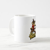 Personalized Siamese Basketball Cat Coffee Mug コーヒーマグカップ (正面左)