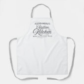 Personalized Sicilian Nonna Apron エプロン (正面)