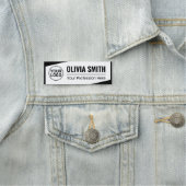 Personalized Simple Business Name Tag 名札 (インサイチュ)