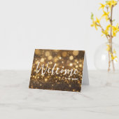 Personalized simple Elegant Welcome to the team カード (黄色い花)
