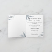 Personalized Simple Modern Wedding Invitation 招待状 (内部)