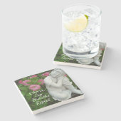 Personalized Sip Breathe Repeat Buddha Zen – Name ストーンコースター (横)