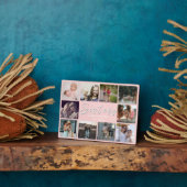 Personalized Sister Gift – 10 Photo Table Plaque フォトプラーク (側面)