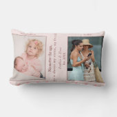 Personalized Sister Pillow – Photo Gift for Her ランバークッション (正面)