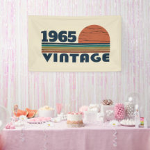 Personalized sixty vintage 60th birthday party