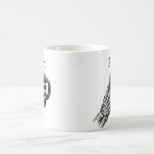 Personalized Skeleton Hand Coffee Mug Gift コーヒーマグカップ (中央)