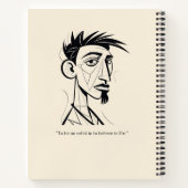 Personalized Sketches and Scribbles Notebook ノートブック (裏面)