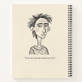 Personalized Sketches and Scribbles Notebook ノートブック (裏面)