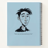 Personalized Sketches and Scribbles Notebook ノートブック (裏面)