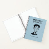 Personalized Sketches and Scribbles Notebook ノートブック (内部)