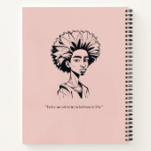 Personalized Sketches and Scribbles Notebook ノートブック (裏面)