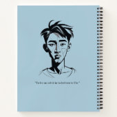 Personalized Sketches and Scribbles Notebook ノートブック (裏面)