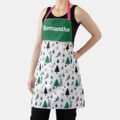 Personalized Ski Inspired Apron エプロン (インサイチュ)