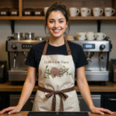 Personalized Sloth Coffee Bar Apron エプロン